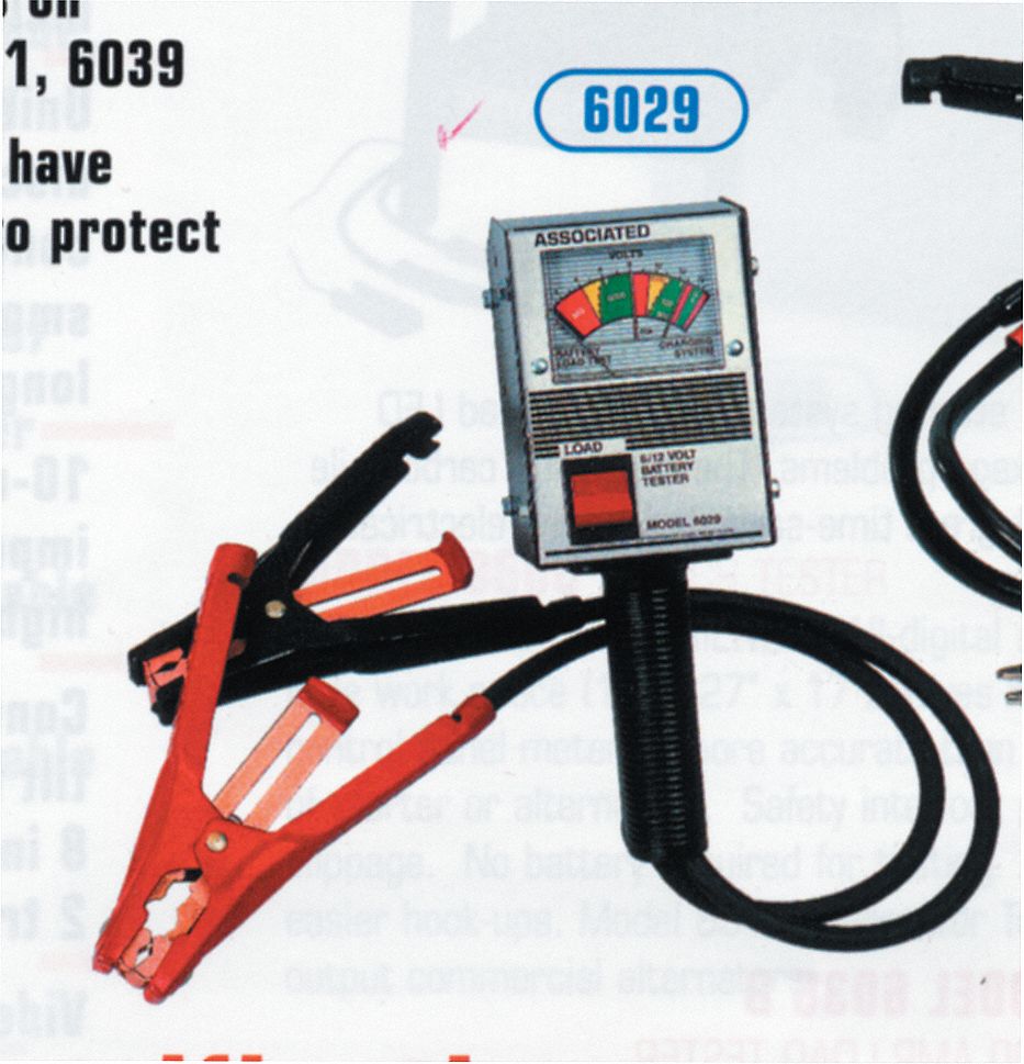 TESTER BATTERY LOAD 6/12V