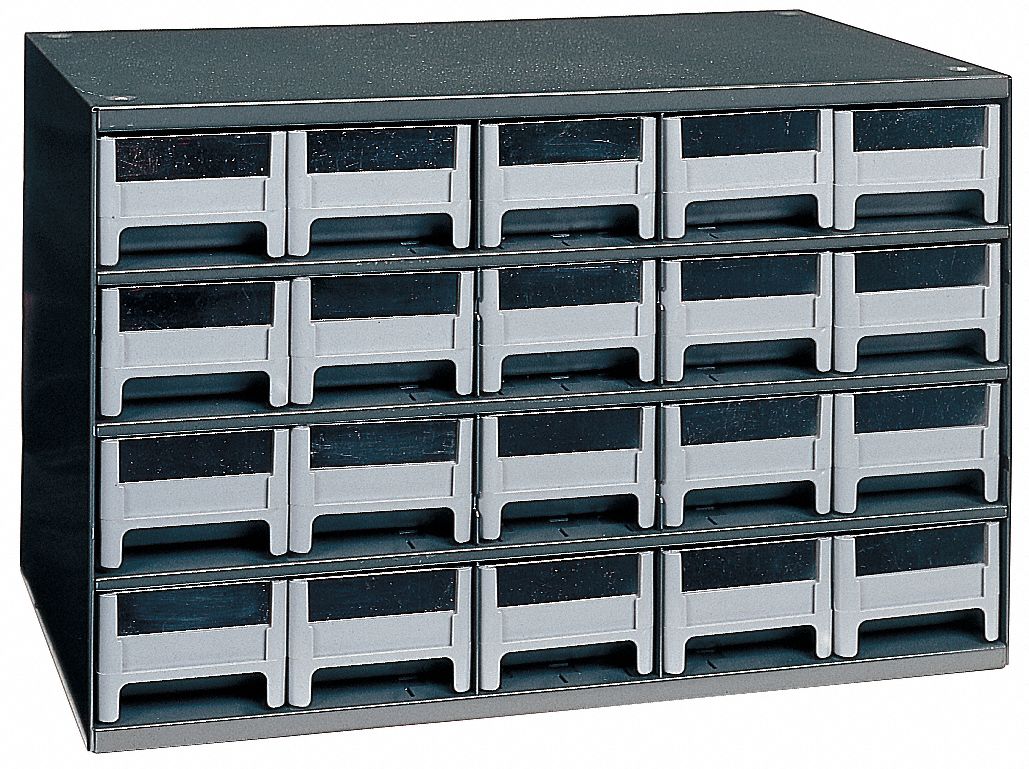 AKROMILS DRAWER POLYSTYRENE CLR 20 Sliding Bin AKM19320 19320 Grainger, Canada