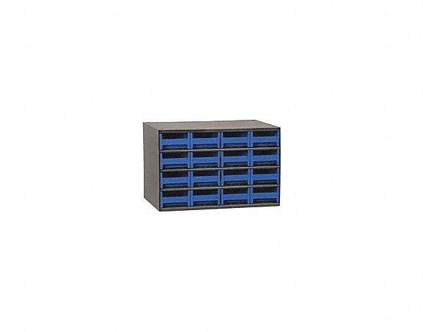 STEEL STORAGE CABINET,BLU 19416