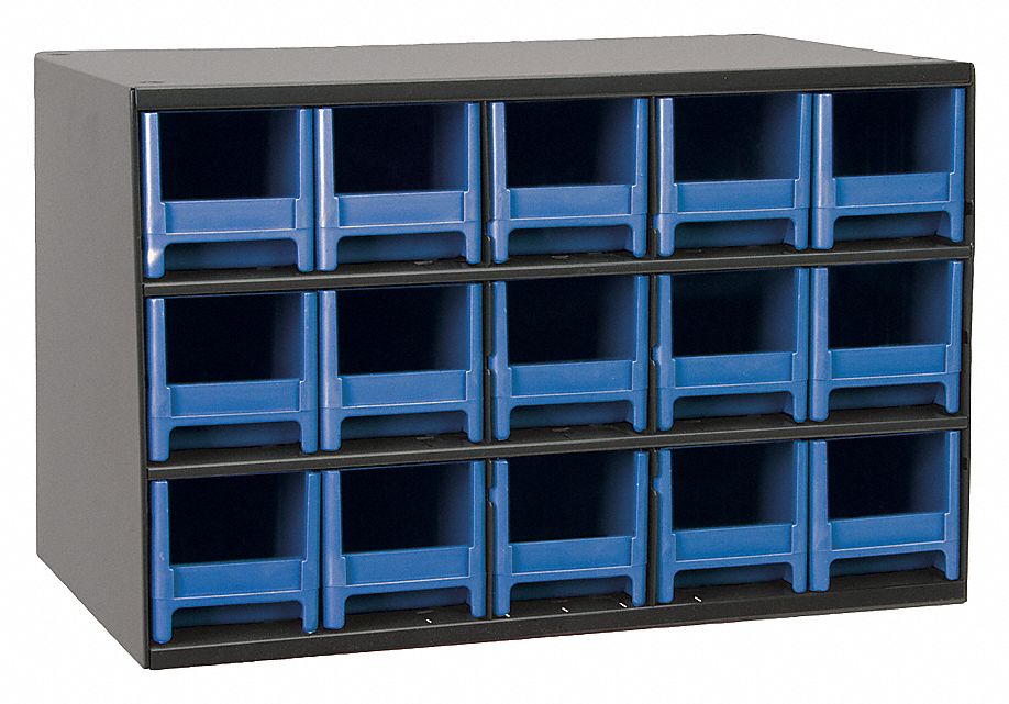 STEEL STORAGE CABINET,BLU 19715