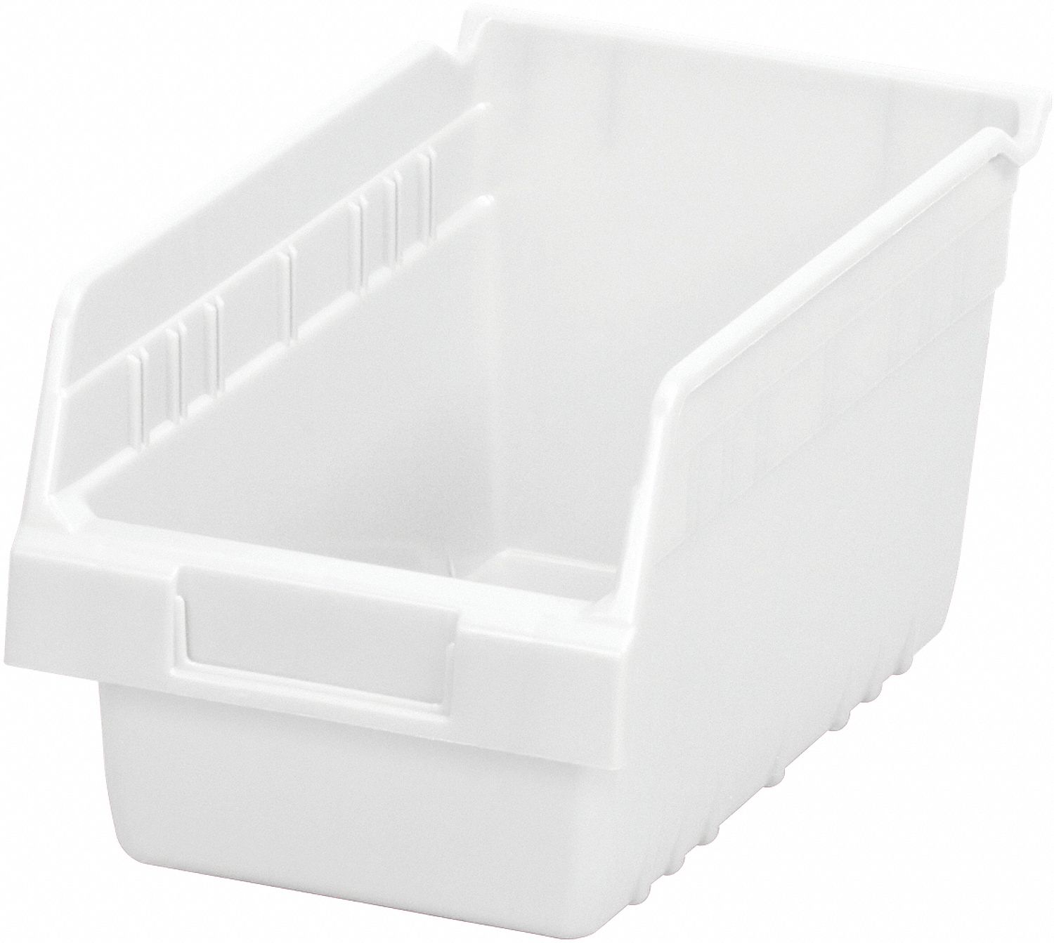 BIN SHELF WHITE 12 X 6 5/8 X 6