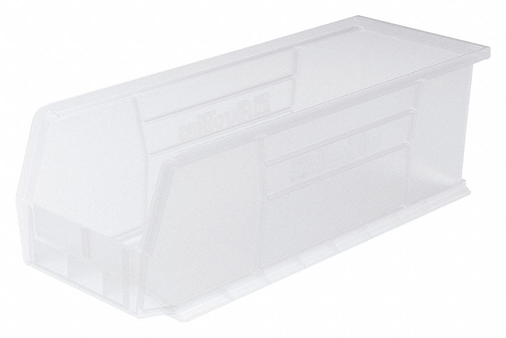 AKROMILS CLEAR BIN 143/4X51/2X5 Giant Hopper Bins AKM30234CLEAR