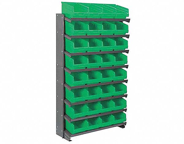 PICK RACK,SNGL-SIDED,GRY SHELFMAX