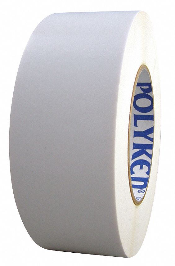 White tape for splicing magnetic tape cassette in 1/8