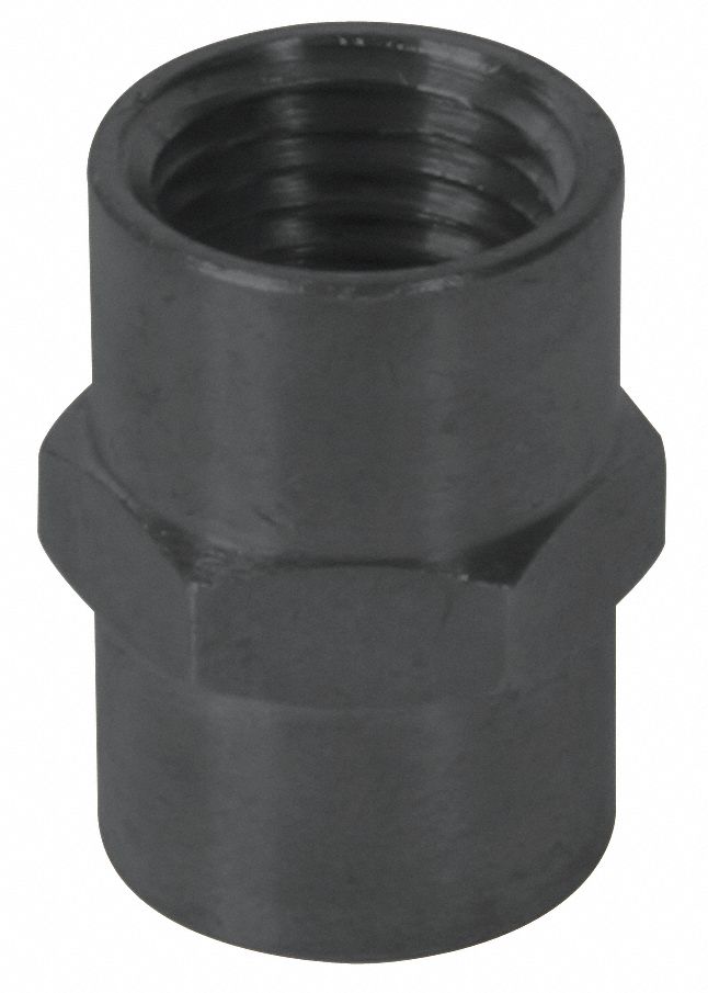 LEGACY 3/8" (F)NPT 6061T6 Aluminum Pipe Coupling 10C212A1665FAGRA