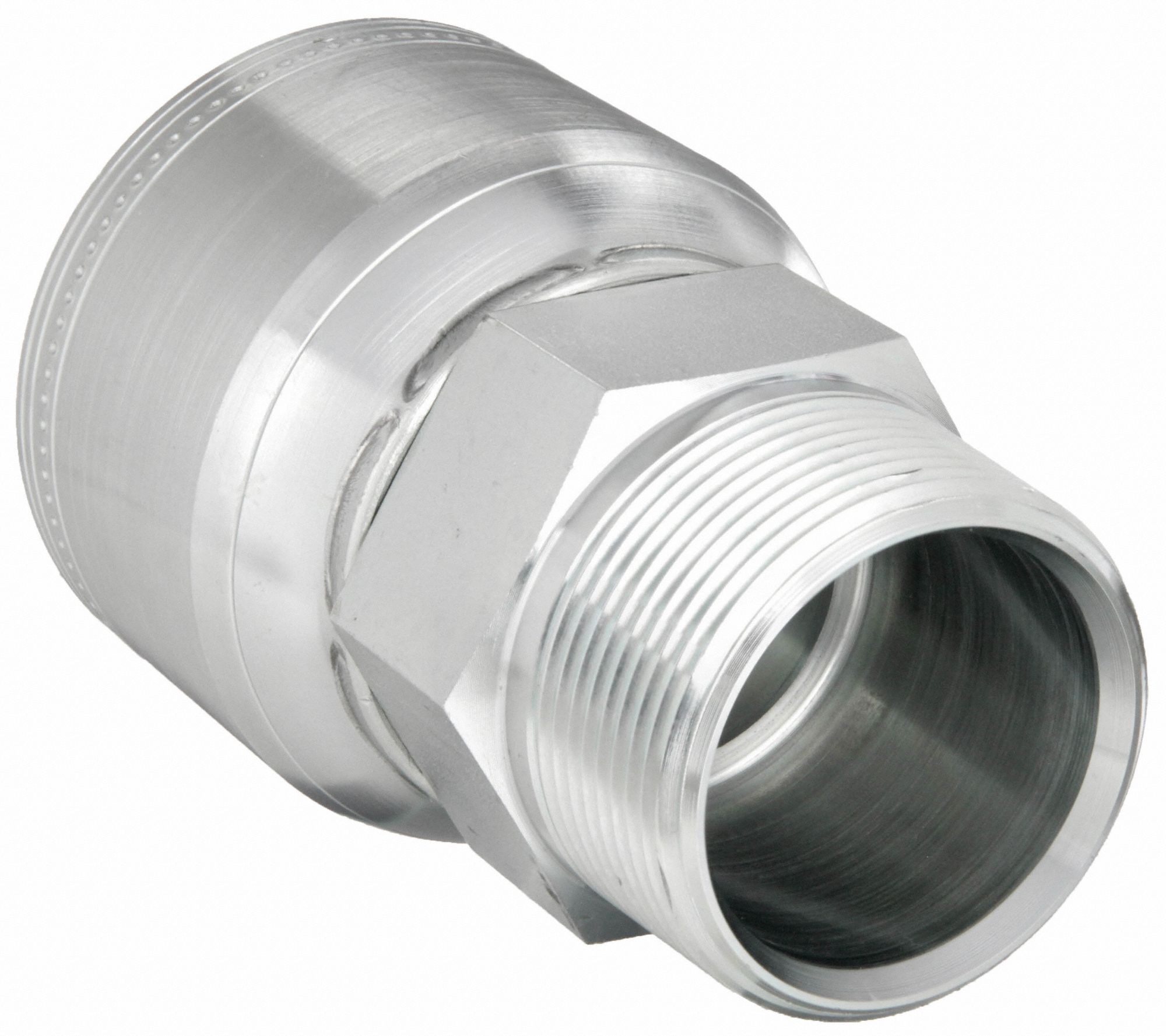 EATON AEROQUIP Hydraulic Crimp Fitting, Fitting Material Steel x Steel