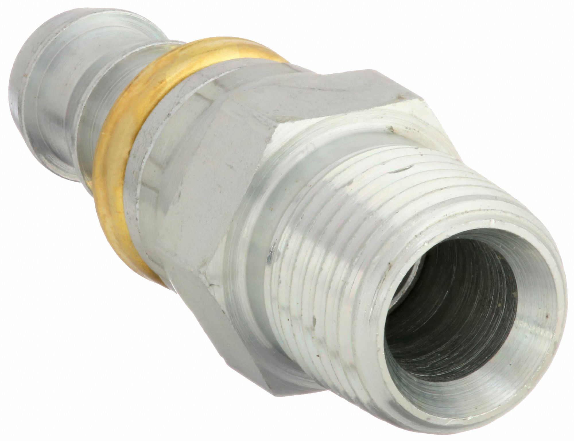 EATON AEROQUIP Barbed Hydraulic Hose Fitting, Fitting Material Steel x
