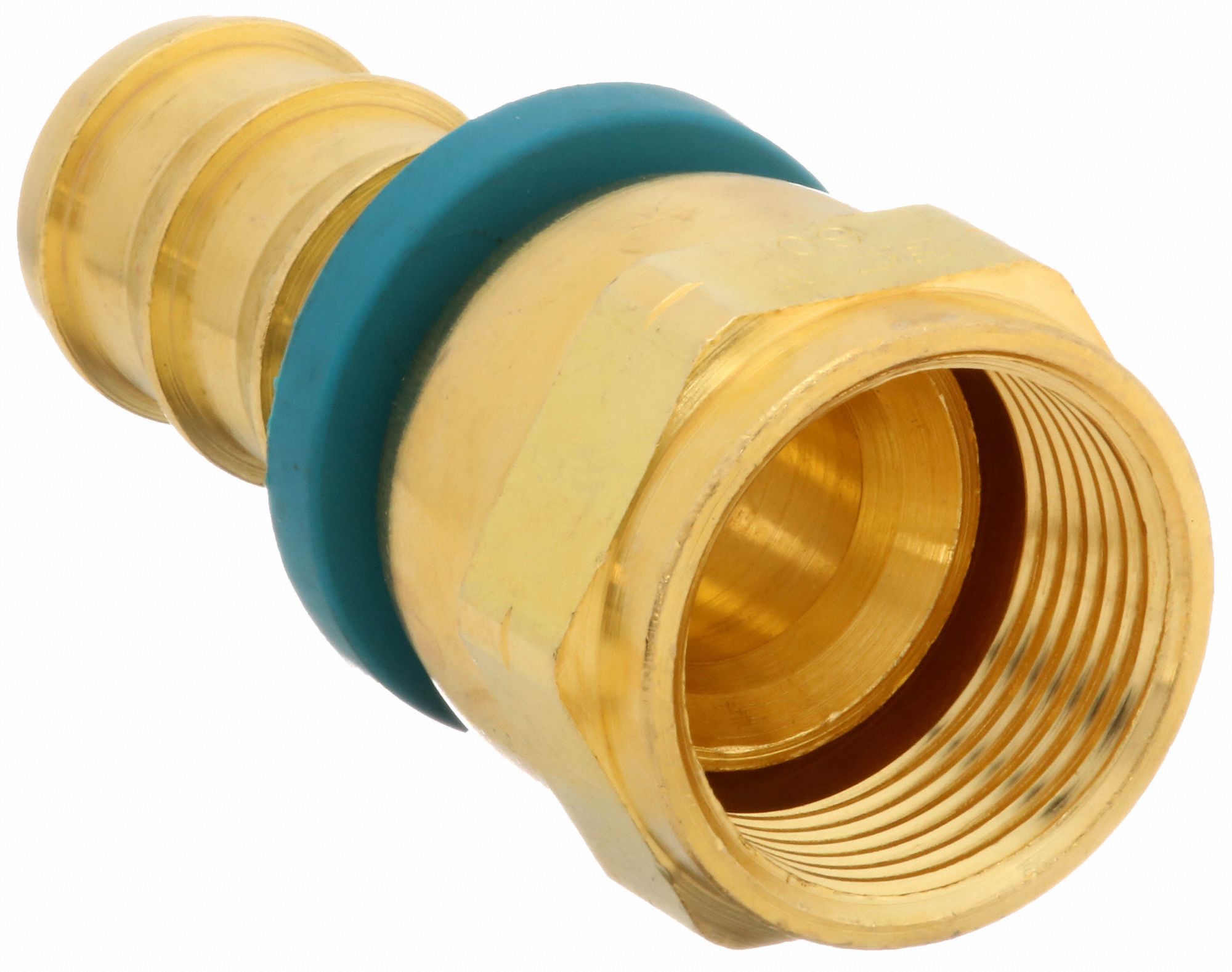 EATON AEROQUIP Barbed Hydraulic Hose Fitting, Fitting Material Brass x