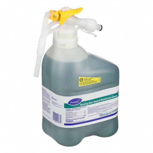 DIVERSEY, Morning Mist®, 33, Neutral Disinfectant Cleaner - 10C404