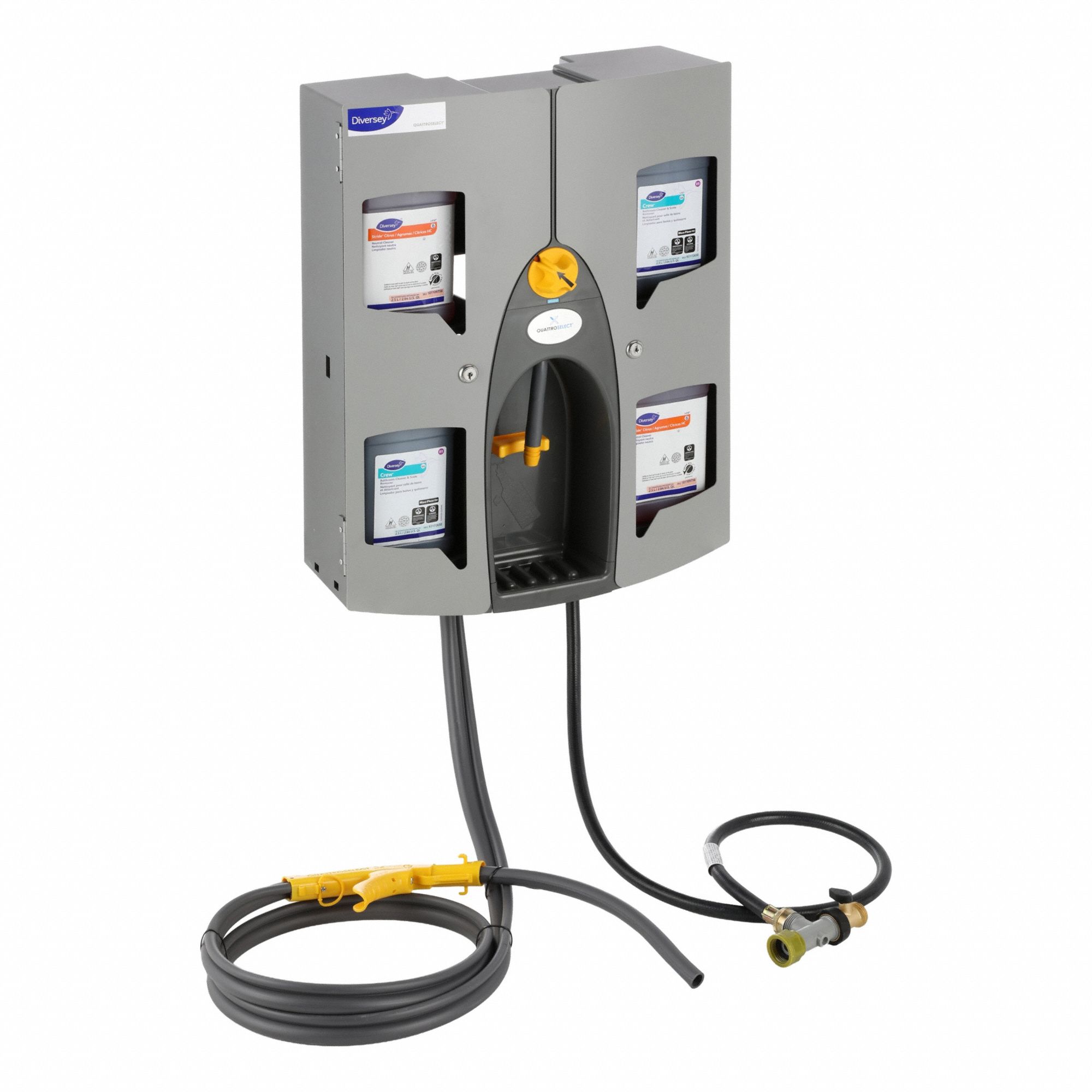 DIVERSEY, For J-Fill QuattroSelect Dispenser Series, 4 Chemicals