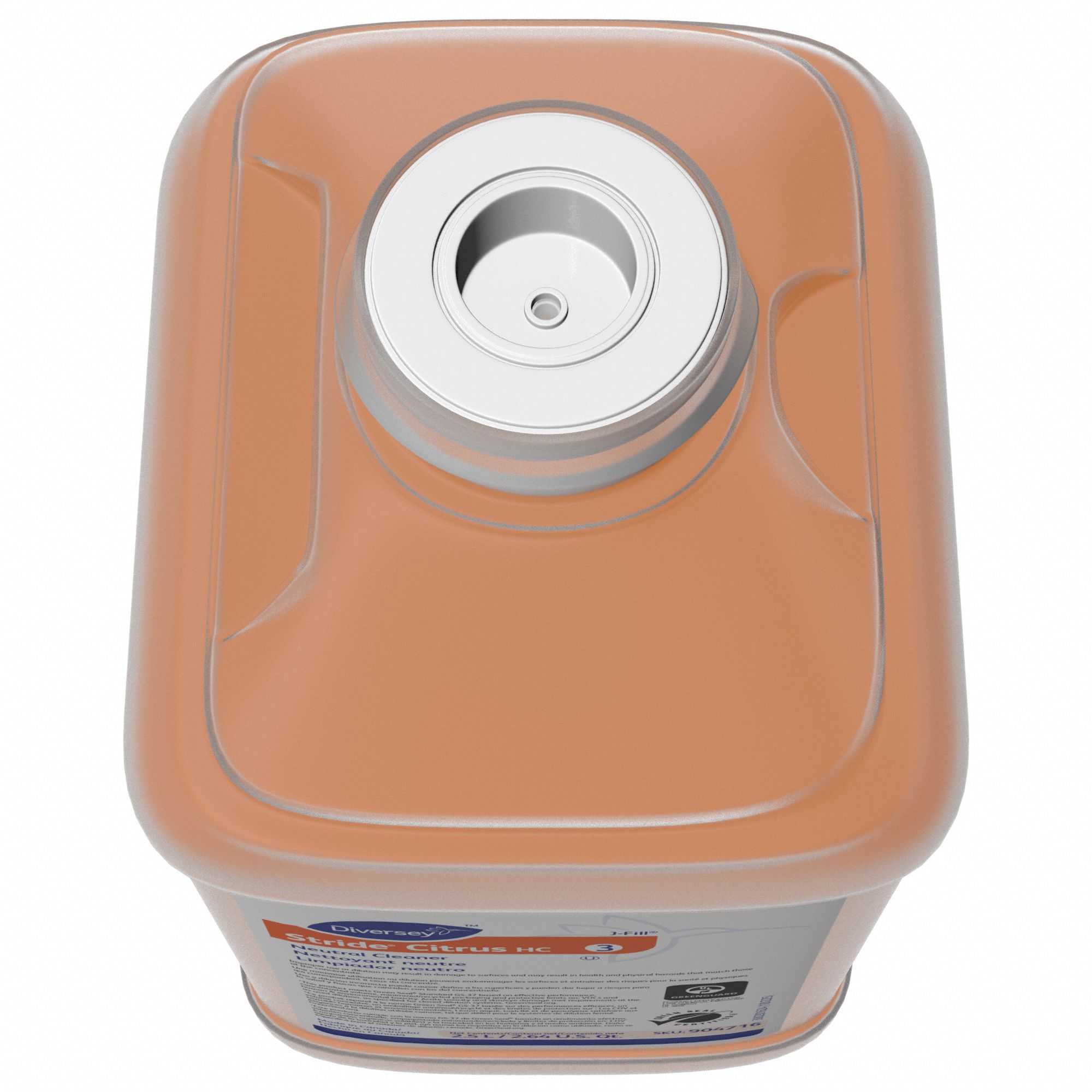 DIVERSEY Neutral Cleaner Stride, 3, Fits JFill Dispenser Series, 2.5