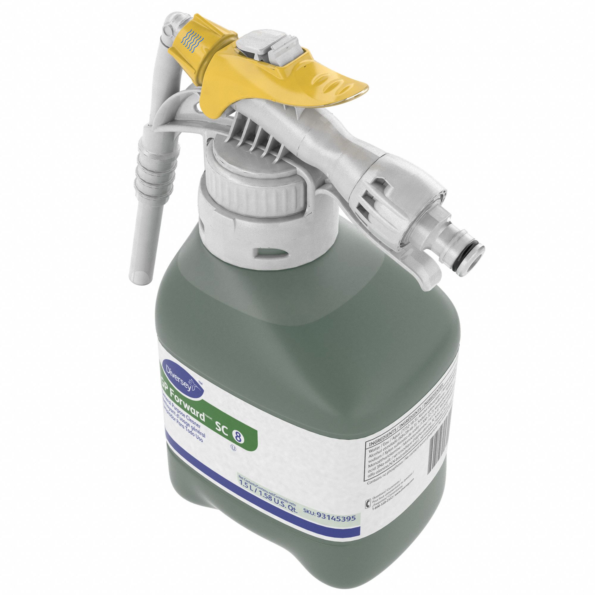 DIVERSEY General Purpose Cleaner Gp Forward, 8, Fits RTD Dispenser