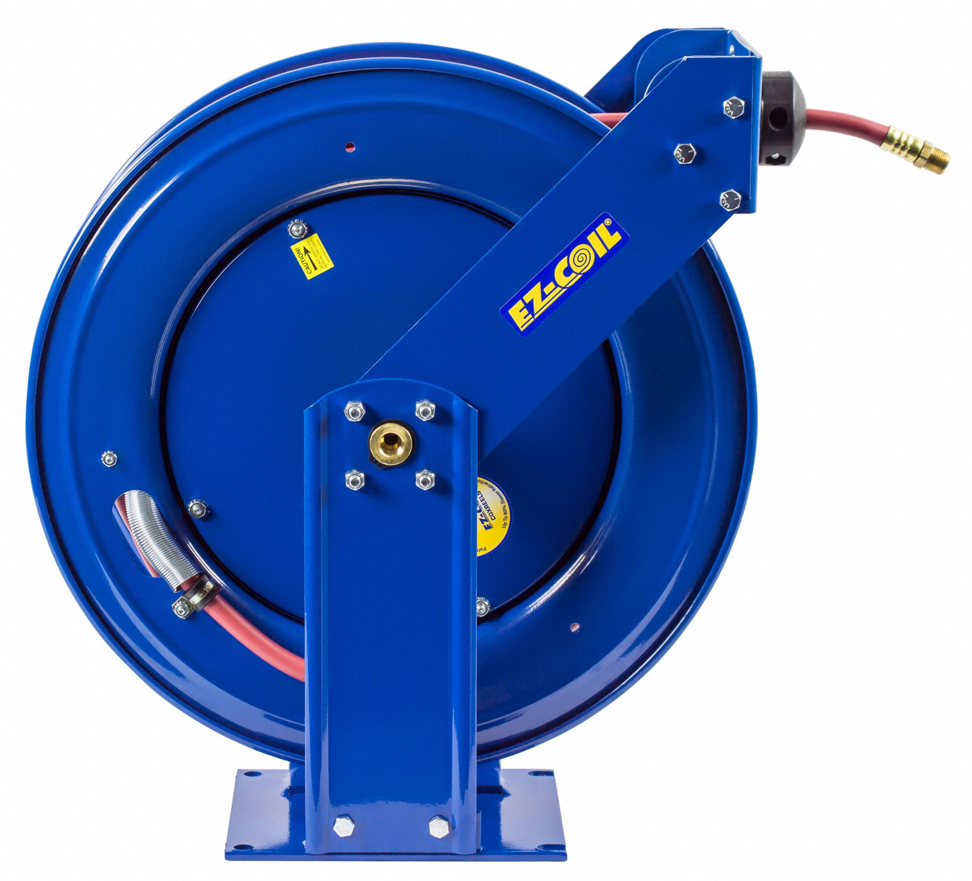 COXREELS Spring Return Hose Reel, Grease, 4,000 psi, Hose Capacity 75