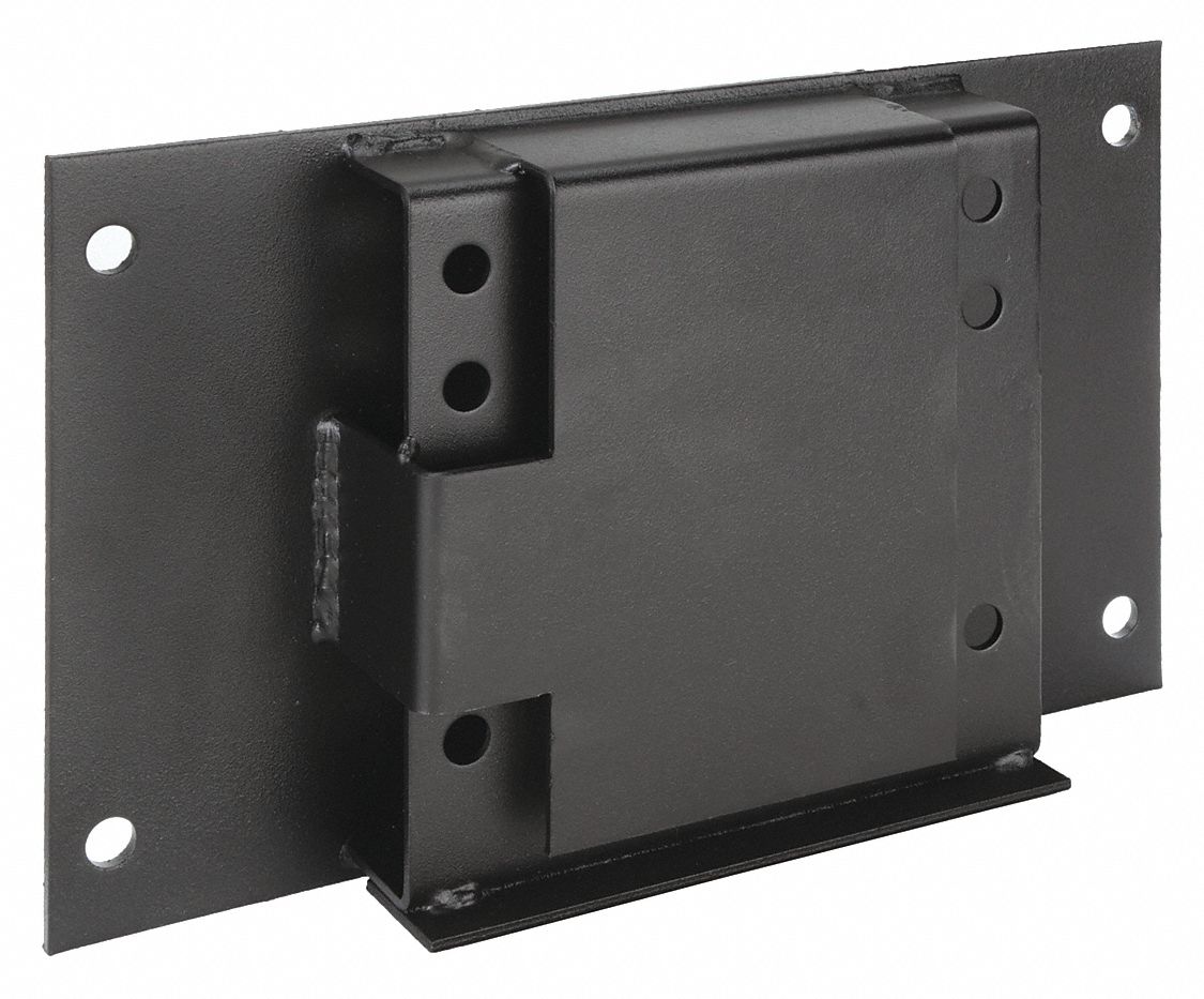 MOUNTING BRACKET: STEEL, FOR EN/HP/MP/MPD/P/PC/P-NP/P-W/P-WC/SH/SHW REEL SERIES, BLACK