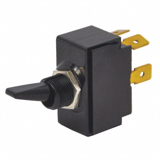 CARLING TECHNOLOGIES Toggle Switch DPST, 4 Connections, On/Off, 10A