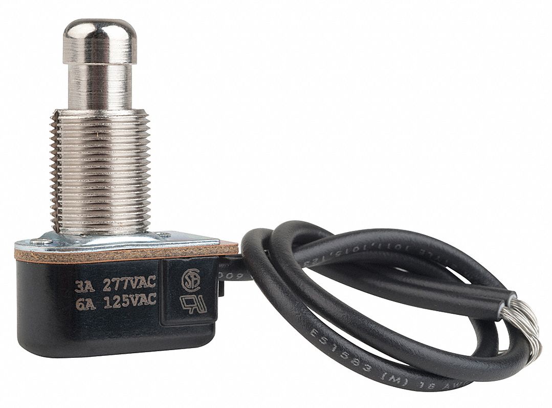 Carling technologies spst on momentary off miniature push button