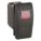 LIGHTED ROCKER SWITCH, 3 POSITIONS, DPDT, ON/OFF/ON, RED