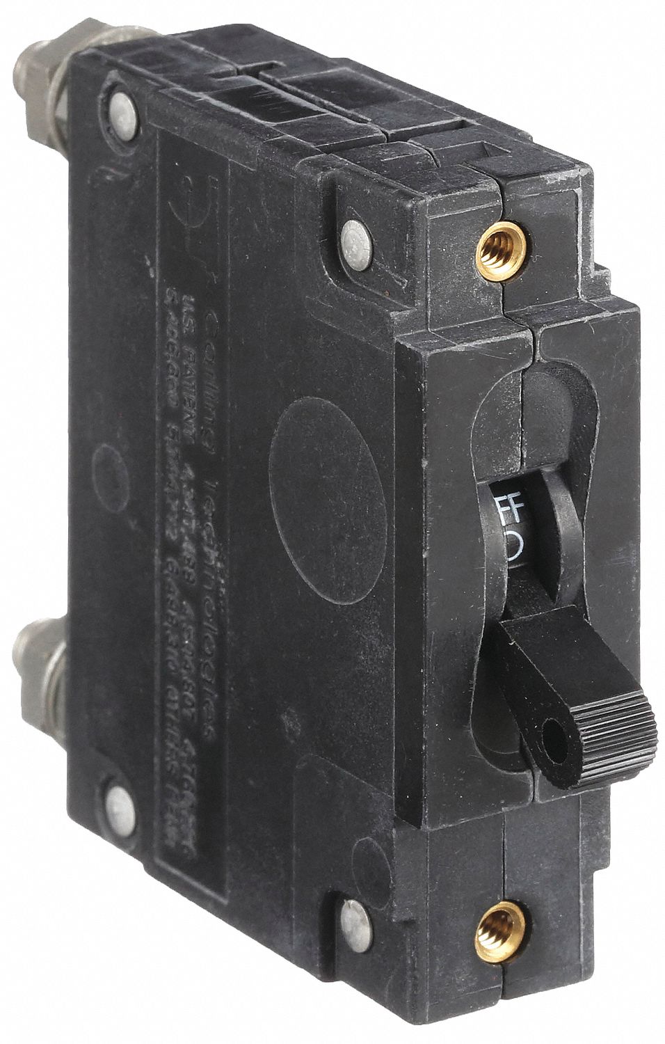 100 A Amps, 250V AC, Panel Mount Circuit Breaker - 10C612|CA1-B0-34-810 ...