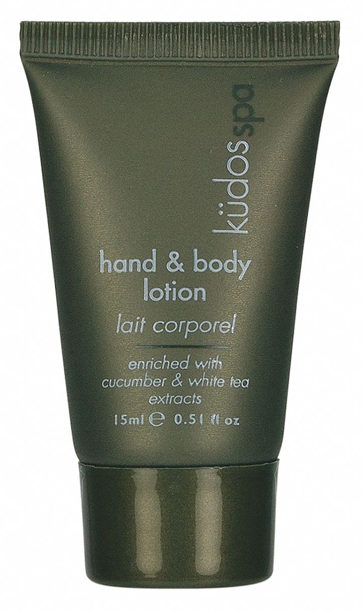 Kudos Spa Hand and Body Lotion, Cucumber and White Tea Fragrance, 0.53