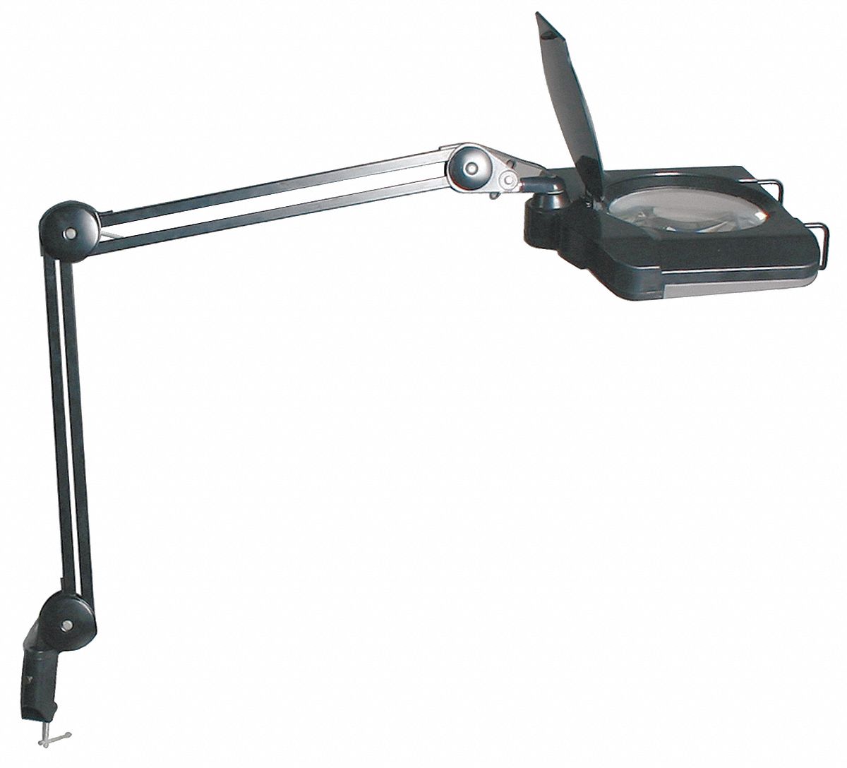 10C910 - LED Magnifier Lamp Black