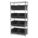 WIRE SHELVING,30270,BK,AKROBINS