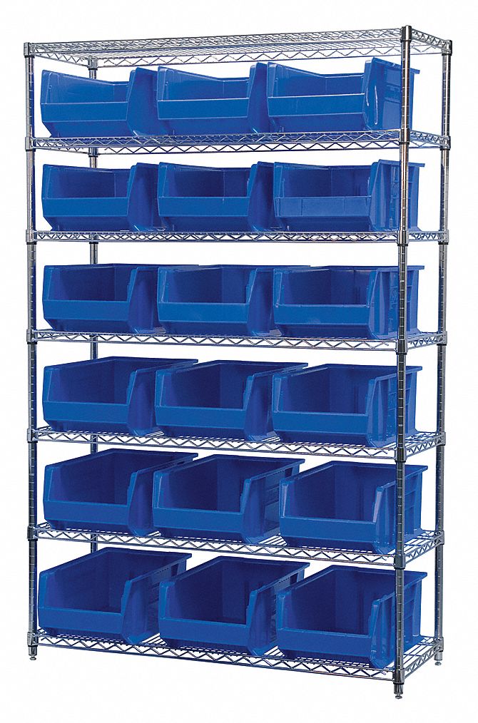 WIRE SHELVING,30281,BLU AKROBINS