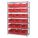 WIRE SHELVING,30281,RED AKROBINS