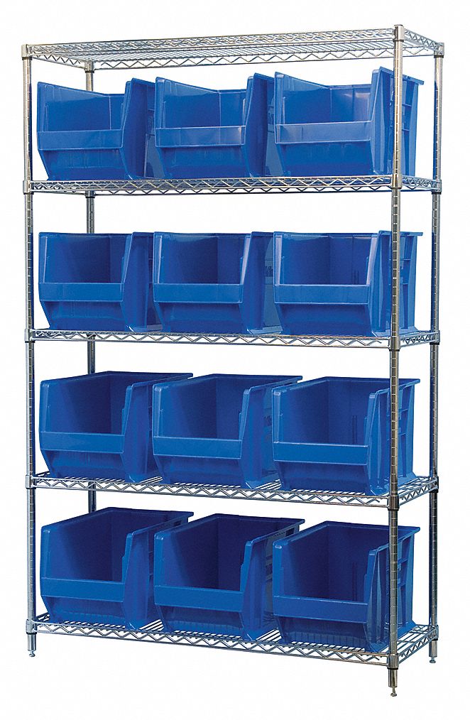 WIRE SHELVING,30582,BLU AKROBINS