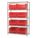 WIRE SHELVING,30283,RED AKROBINS