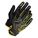 PERFORMANCE IMPACT GLOVES, VIBRATION RESIST,XL, BLACK, SYNTHETIC LEATHER/LYCRA/RUBBER/TERRY CLOTH,PR