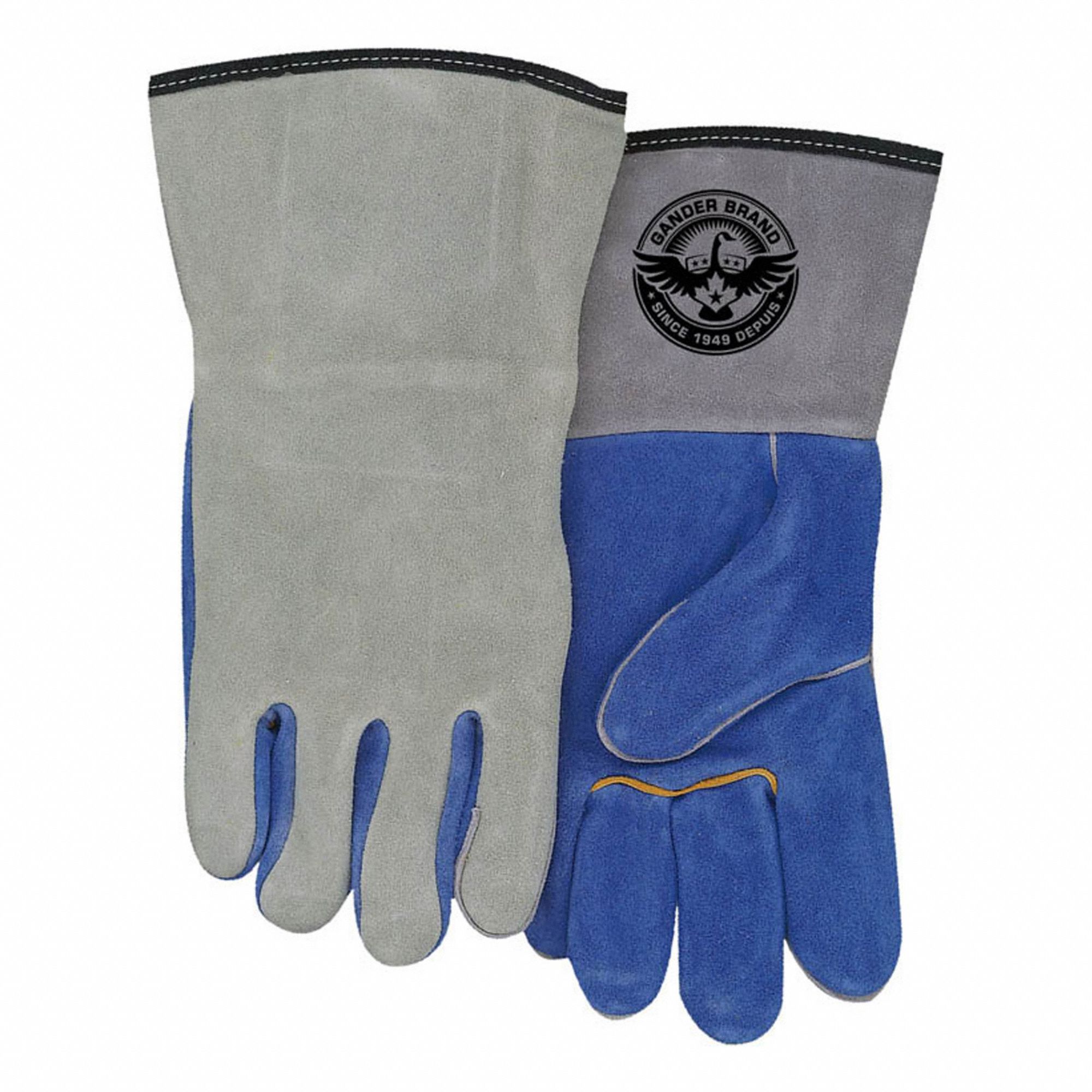 WELDING GLOVE W GORE/GAUNTLET CUFF, FULLY LINED, COWHIDE, PAIR
