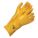 GLOVES PVC COATED YELLOW 14IN PRE PK