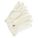 LEATHER ROPER GLOVE, CLUTE CUT, KEYSTONE THUMB, SNAP BACK WRIST, SZ L/11, BEIGE, PR