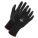 COATED GLOVES,LATEX/NYLON,9,BLACK,PR