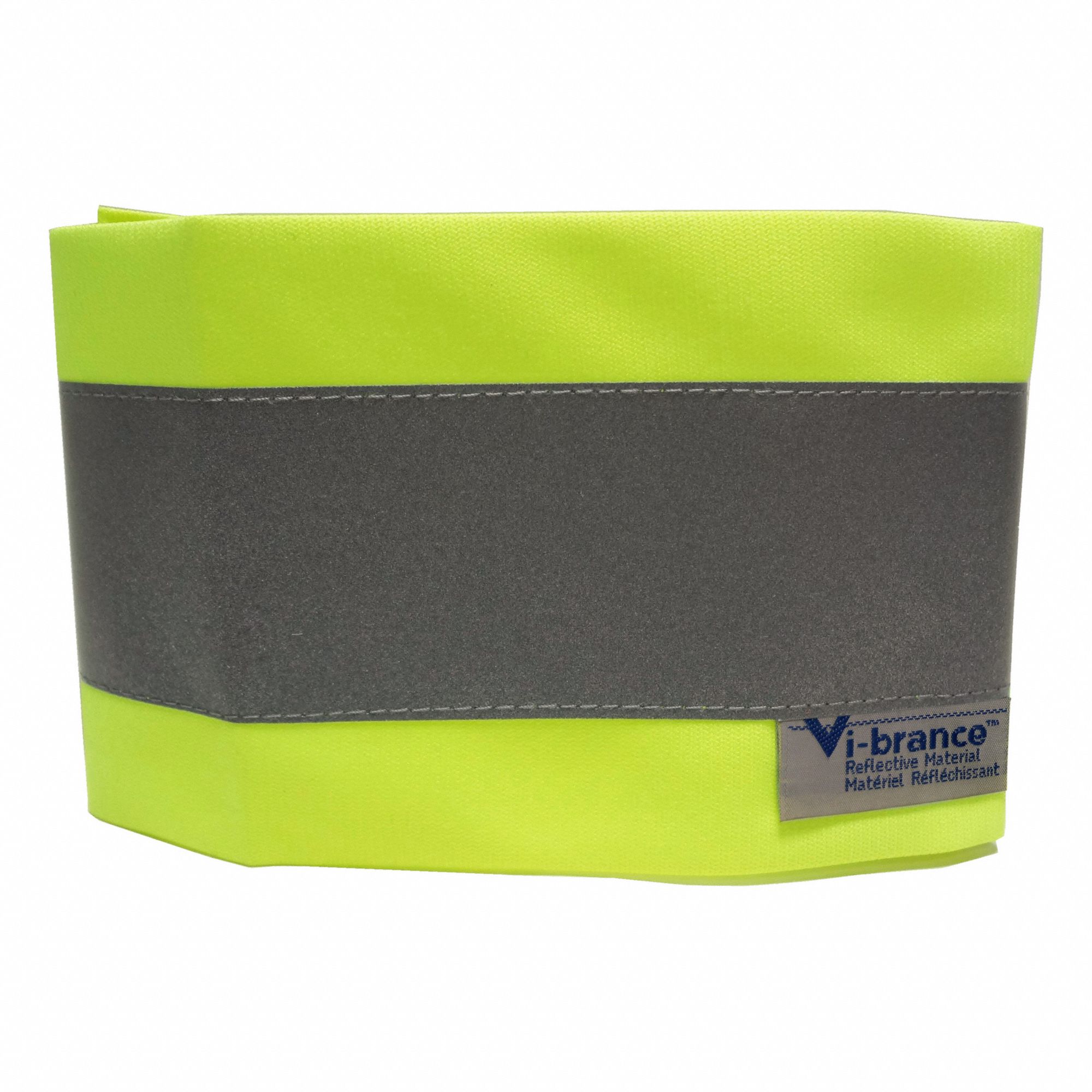 ANKLE BAND, CSA Z96-02, ONE-SIZE-FITS-ALL, GREEN, 2 IN REFLECTIVE TAPE, 18 X 4 IN, POLYESTER