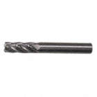 CARBIDE BURR, CYLINDER, TYPE A, FLAT END, ROTARY, SA1NF, 6 IN, 1/4 X 5/8 IN CUT, HARDENED STEEL