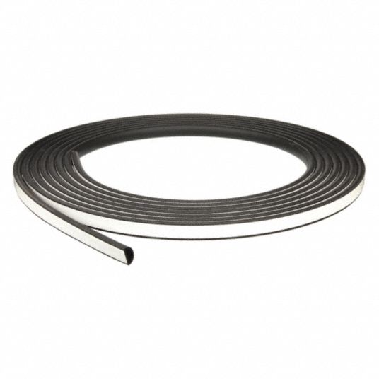 Rubber Seal,Ribbed,0.5 in W,25 ft Trim Lok Inc X114HT-25