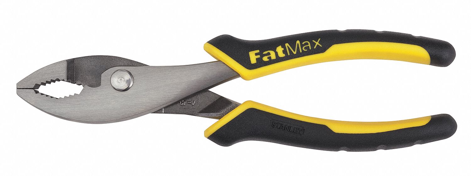 1 1/2 in Max Jaw Opening, 8 3/8 in Overall Lg, Slip Joint Pliers
