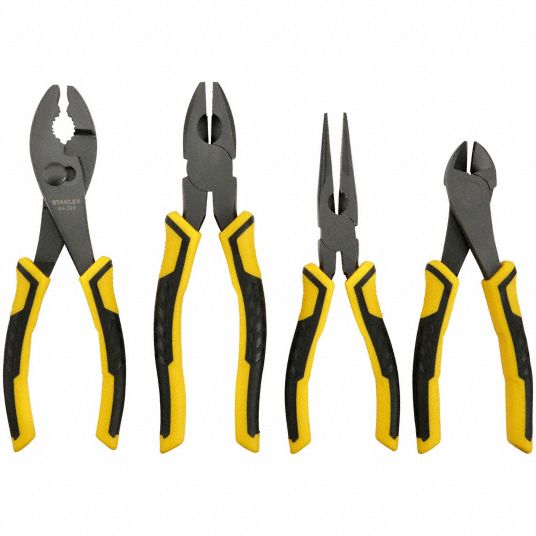 4 Piece Technician Pliers Set