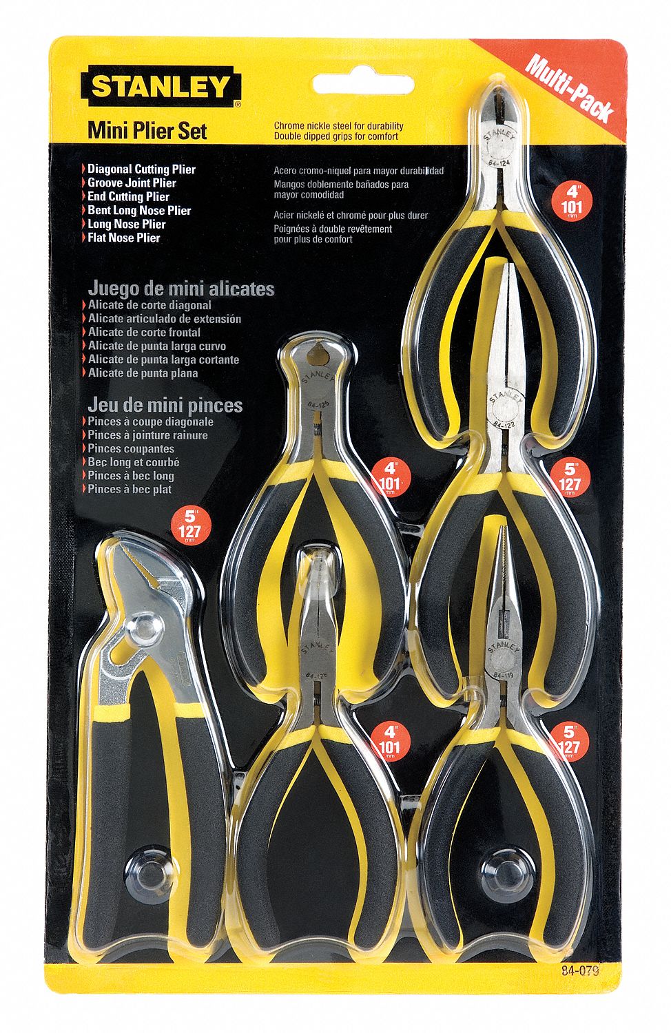Plier Set Ergonomic 6 Pcs.