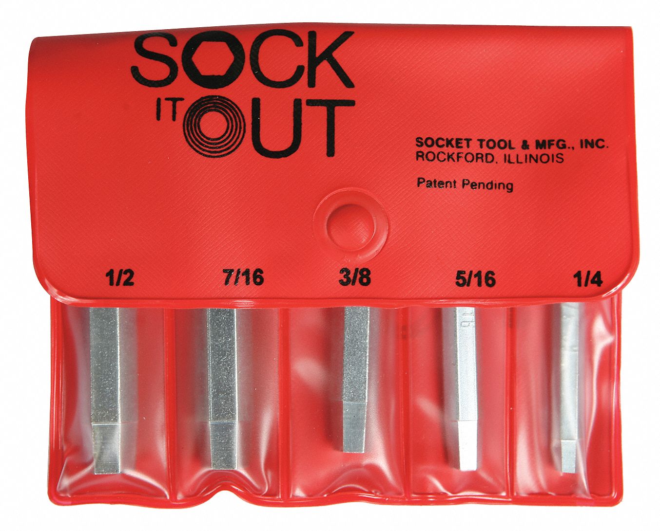 SOCK IT OUT Screw Extractor Set, Extractor Type Socket Screw Extractor