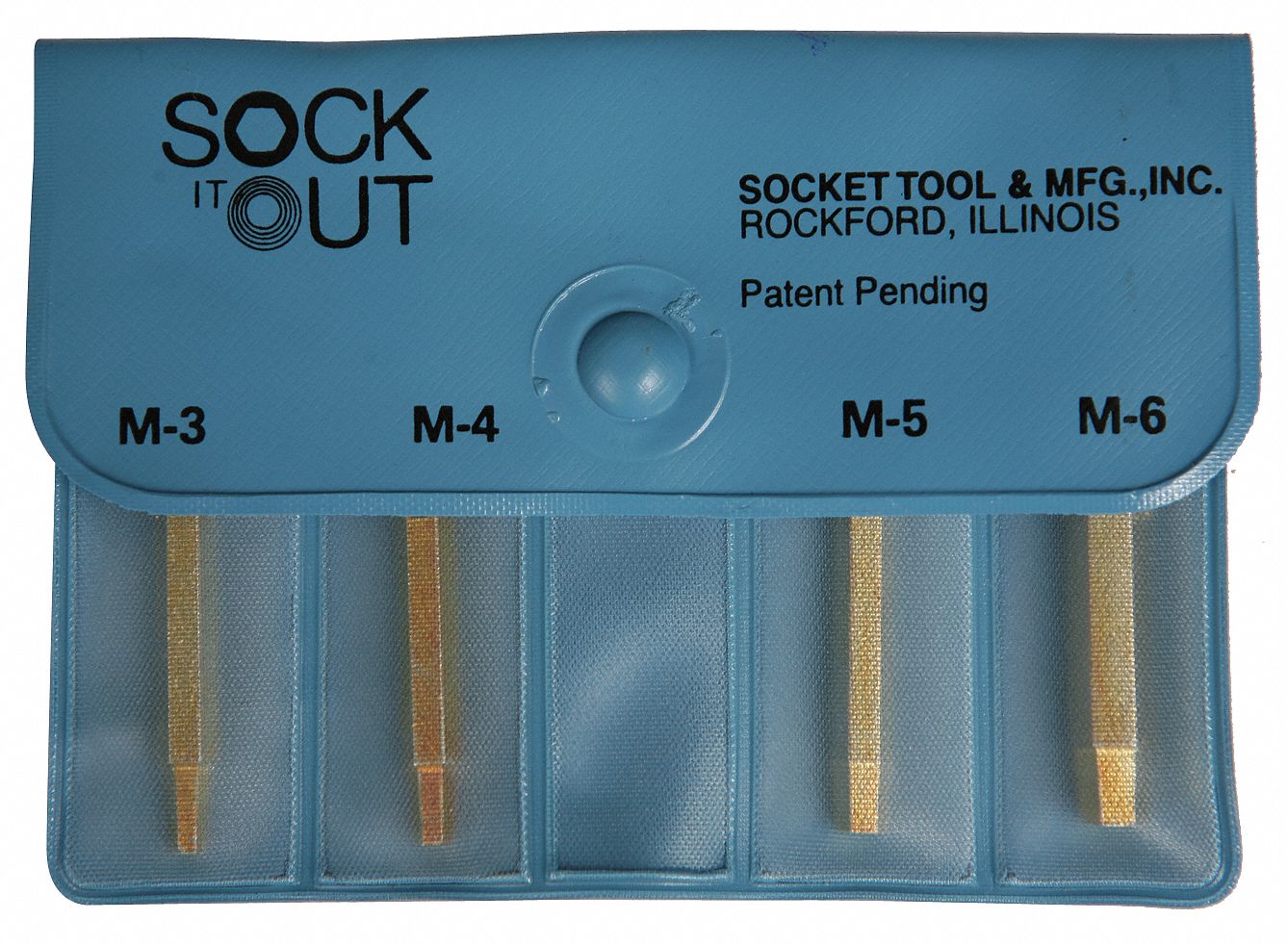 SOCK IT OUT, Socket Screw Extractor, 4 Pieces, Screw Extractor Set
