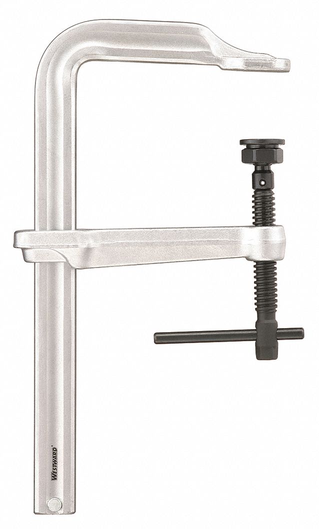 Quick-Adj Steel Bar Clamp,12 in Max. Jaw Opening (In.),4,500 Nominal Clamping Pressure