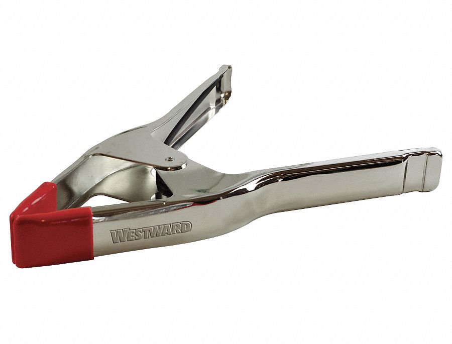WESTWARD Spring Clamp Max. Jaw Opening (In.) 5 in, Length (In.) 12 in