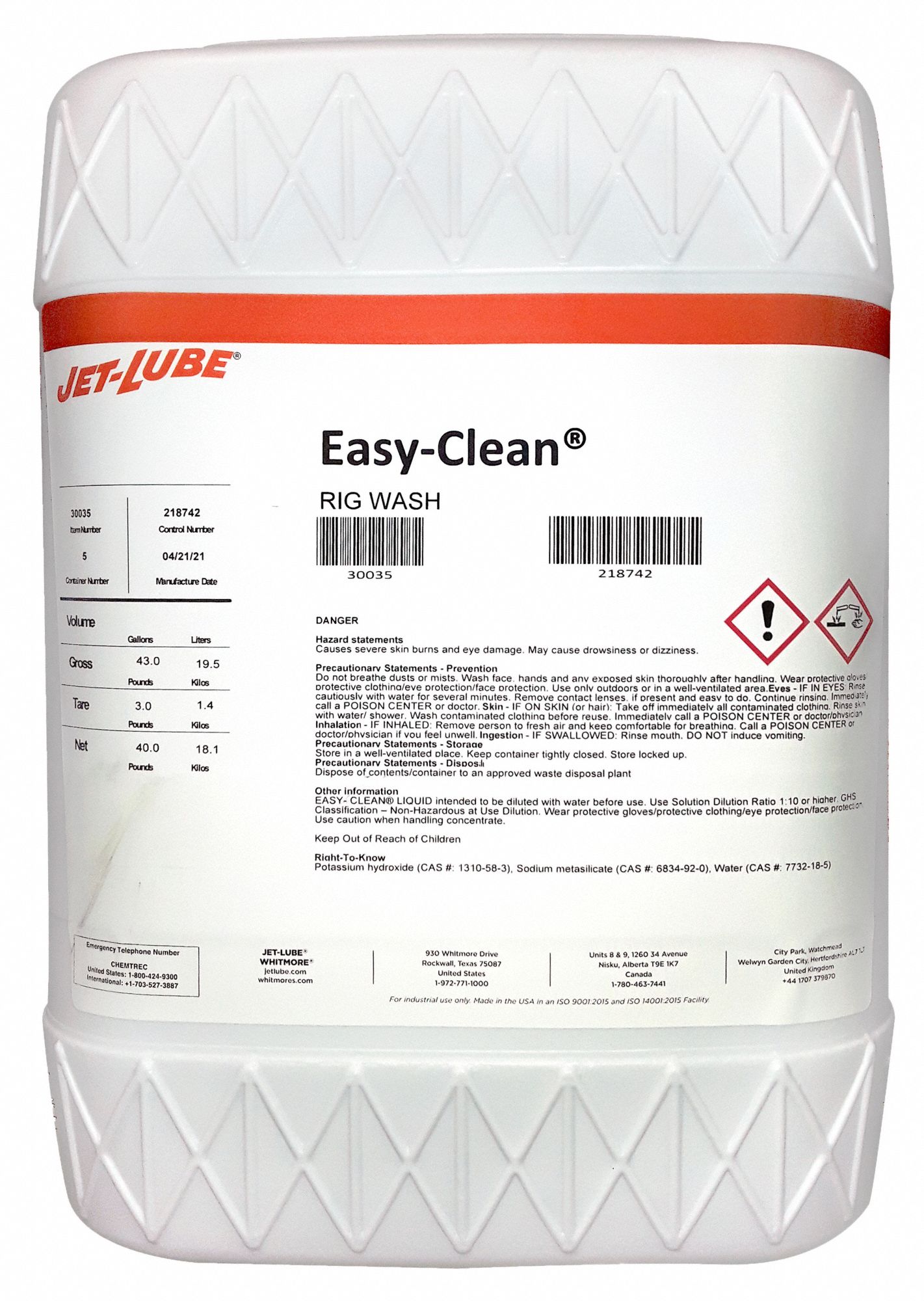 Cleaner/Degreaser 5 gal Pail