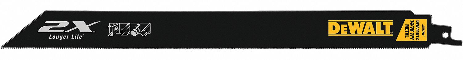 Reciprocating Saw Blade 12 in L PK25