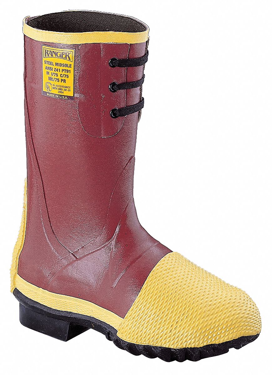 ranger steel toe rubber boots