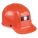 CASQUE SANS FENTE, POLYCARBONATE, SUSPENSION STAZ-ON 4 PTS, BORD AVANT, ORANGE