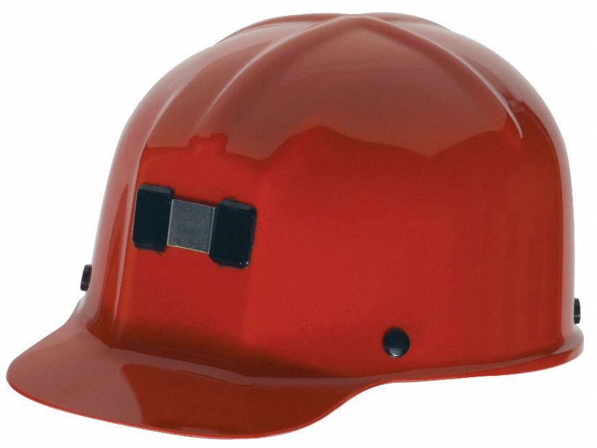 MSA Front Brim, Hard Hat, Type 1, Class G ANSI Classification, Comfo
