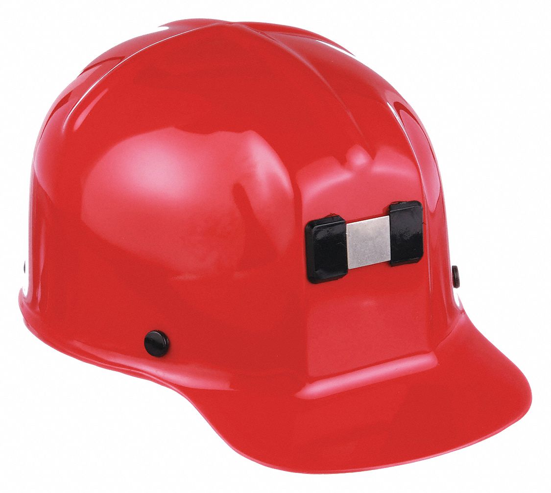 CASQUE SANS FENTE, POLYCARBONATE, SUSPENSION STAZ-ON 4 PTS, BORD AVANT, ROUGE